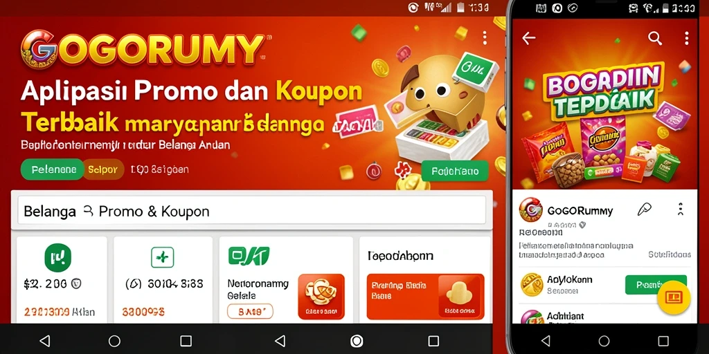 Tampilan antarmuka GOGORUMMY yang user-friendly dan menarik