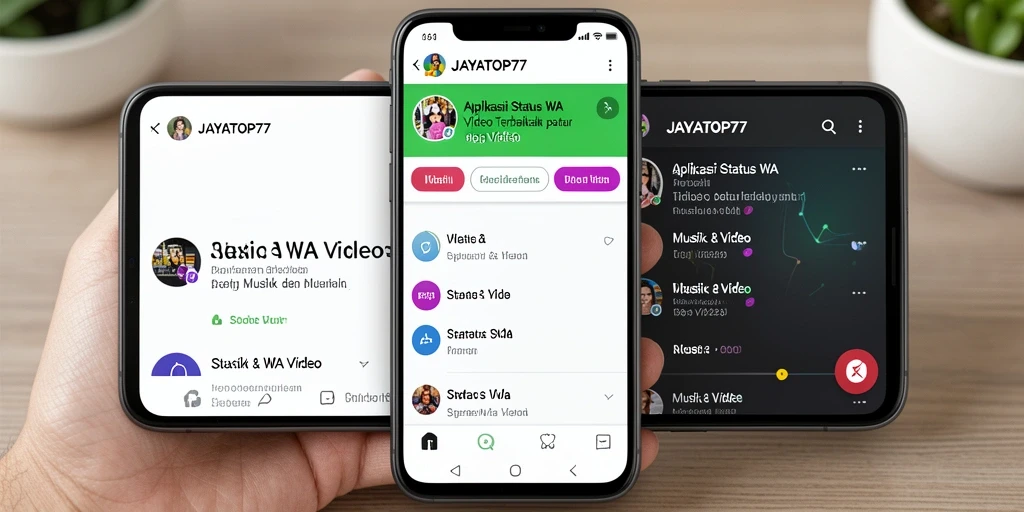 Tampilan antarmuka aplikasi JAYATOP77 yang intuitif dan menarik.