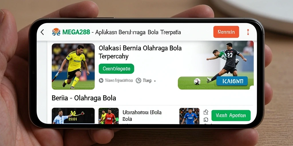 Tampilan antarmuka MEGA288 yang modern dan informatif.